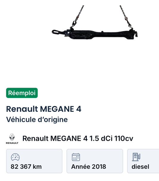 Traverse
Renault MEGANE 4