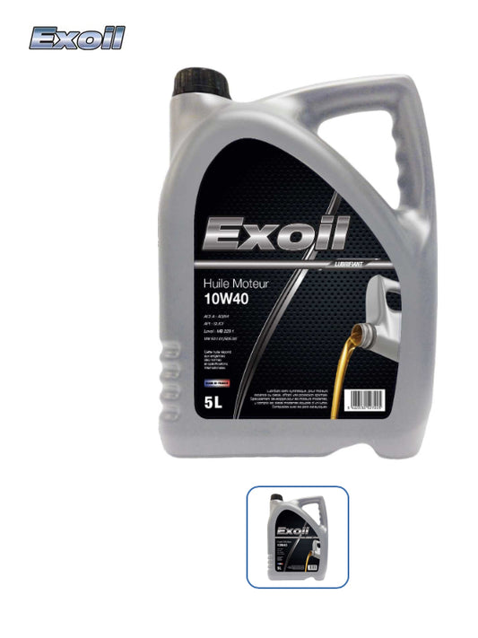 Huile moteur
EXOIL - Huile moteur EXOIL 10W40 5L